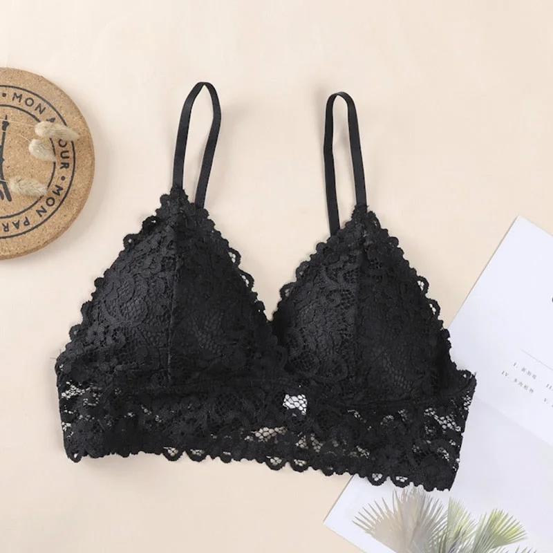 Women Lace Bralette Seamless Bras