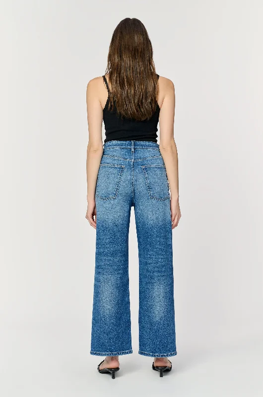 ICN Crop Wide Leg Jeans | Everafter