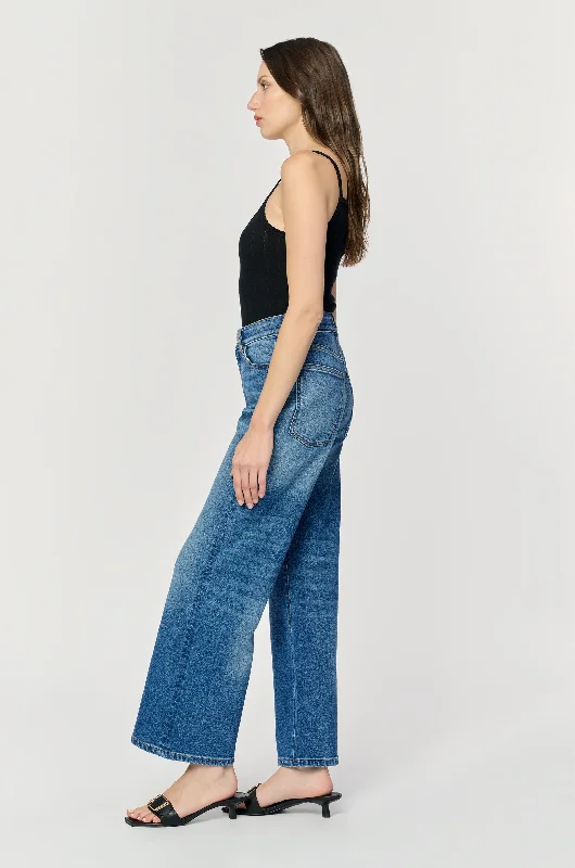 ICN Crop Wide Leg Jeans | Everafter