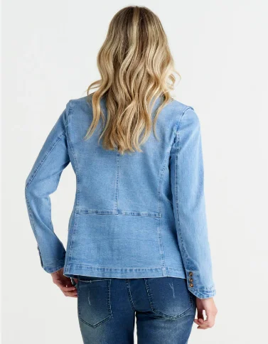 Betty Basics Becki Denim Blazer