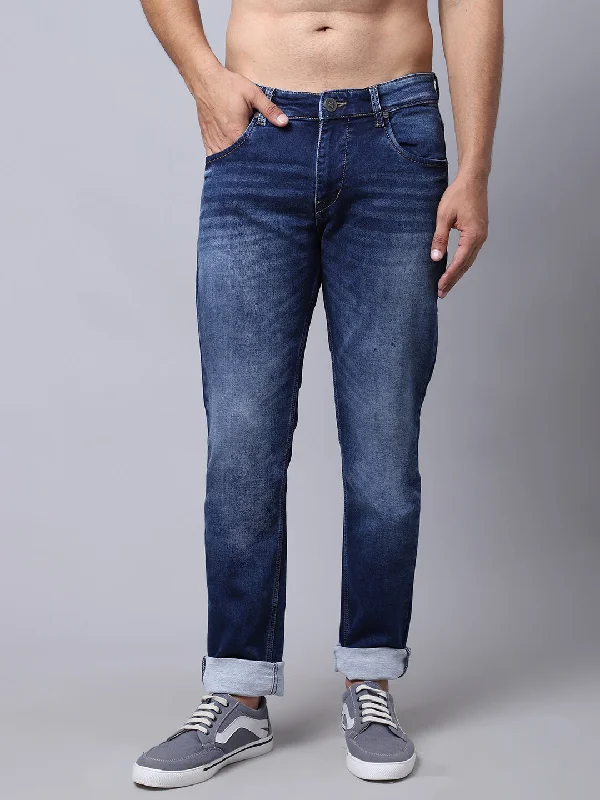 Cantabil Men's Medium mercerised Denim