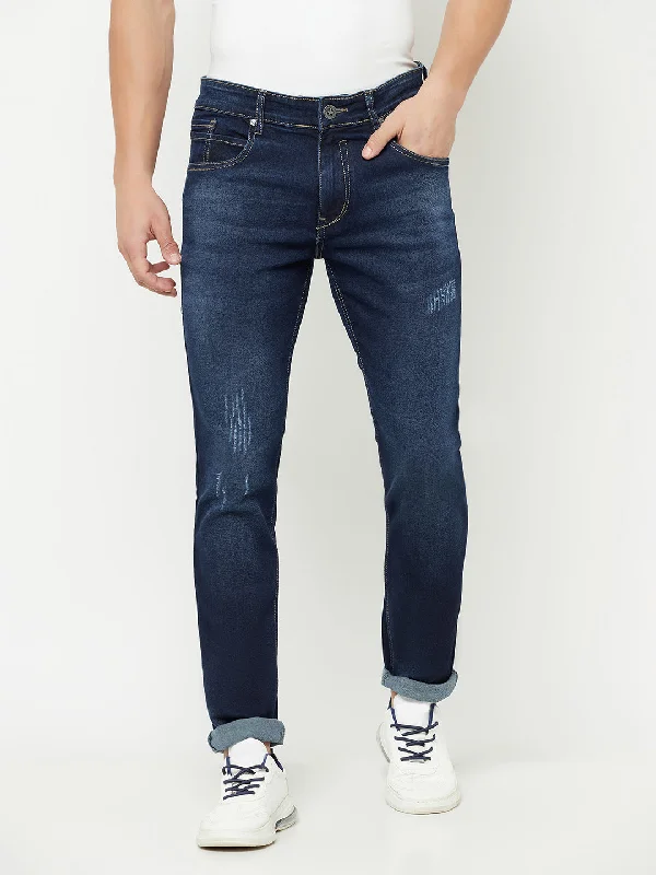 Cantabil Dark Carbon Men's Denim