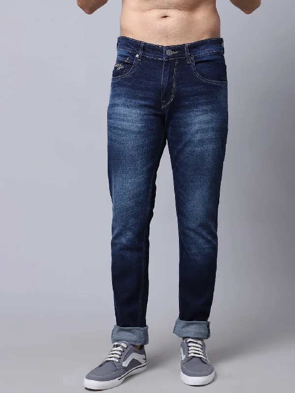 Cantabil Dark Mercerised Men's Denim