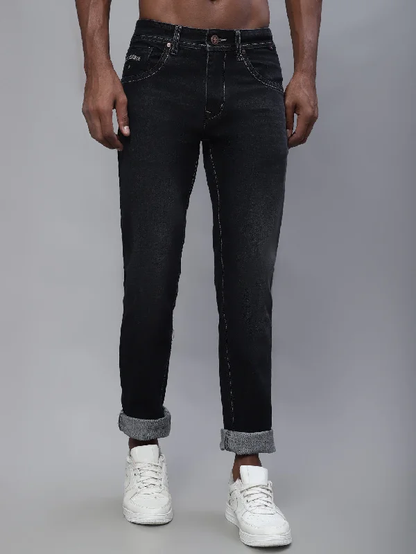 Cantabil Men Black Jeans