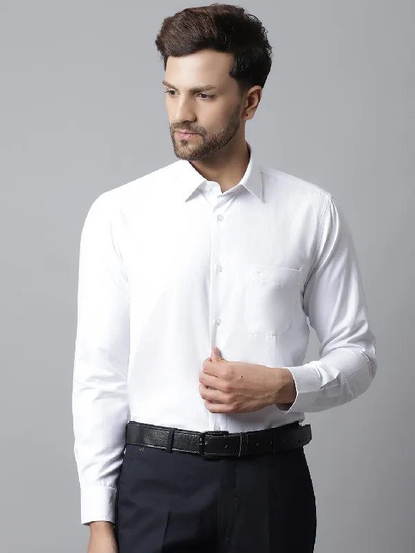 Cantabil Men White Shirt