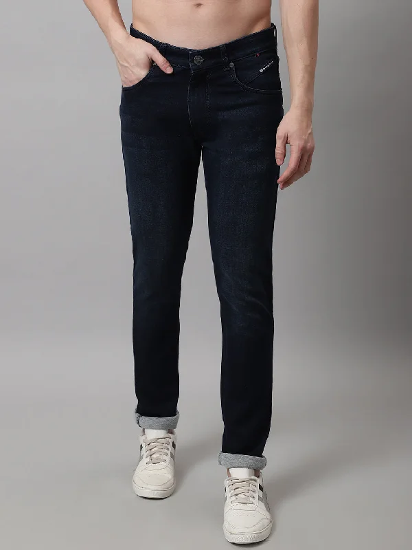 Cantabil Men's Dark Mediummercerised Denim