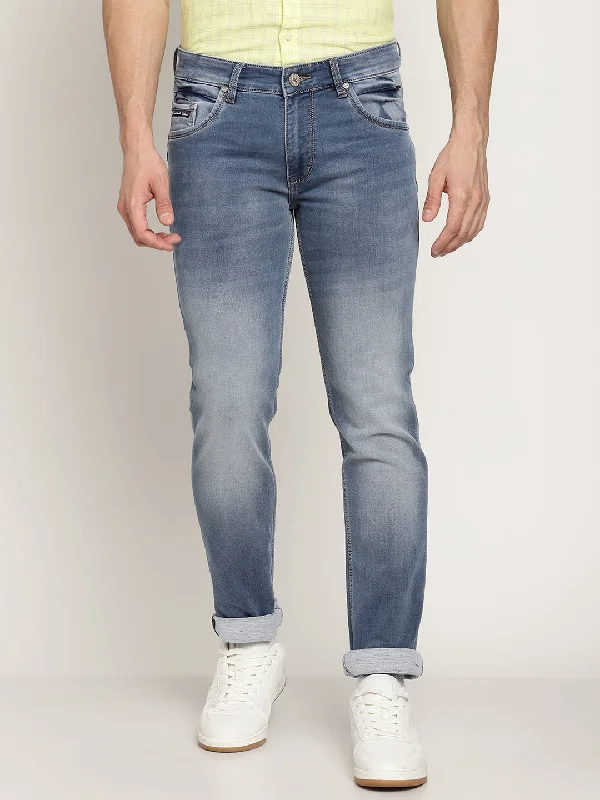 Cantabil Men's Dark Mercerised Denim