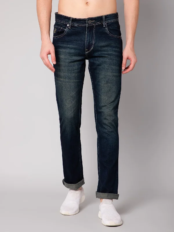 Cantabil Mens Dirty Earth Jeans