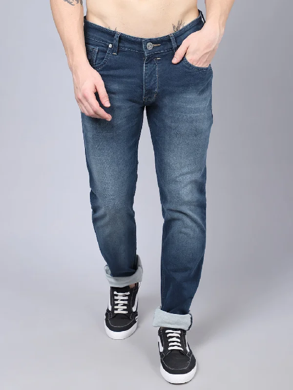 Cantabil Mens Navy Jeans