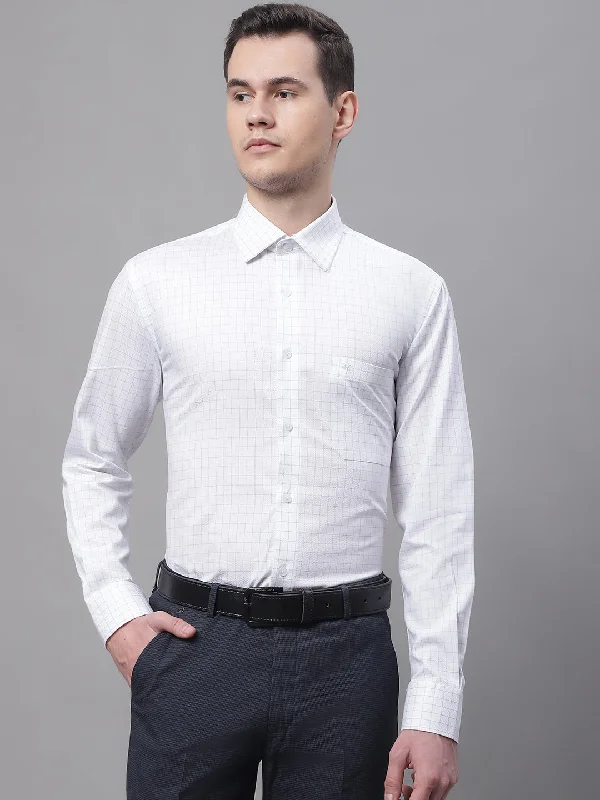 Cantabil Men's White Shirt