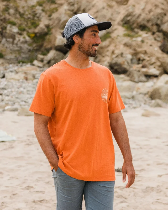 Odyssey Recycled Cotton T-Shirt - Burnt Orange