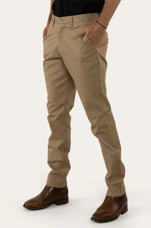 Parsons Mens Slim Fit Chino Pant - Clay