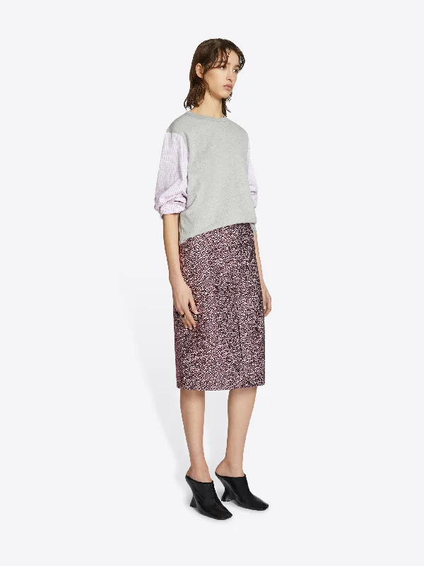 Jacquard skirt