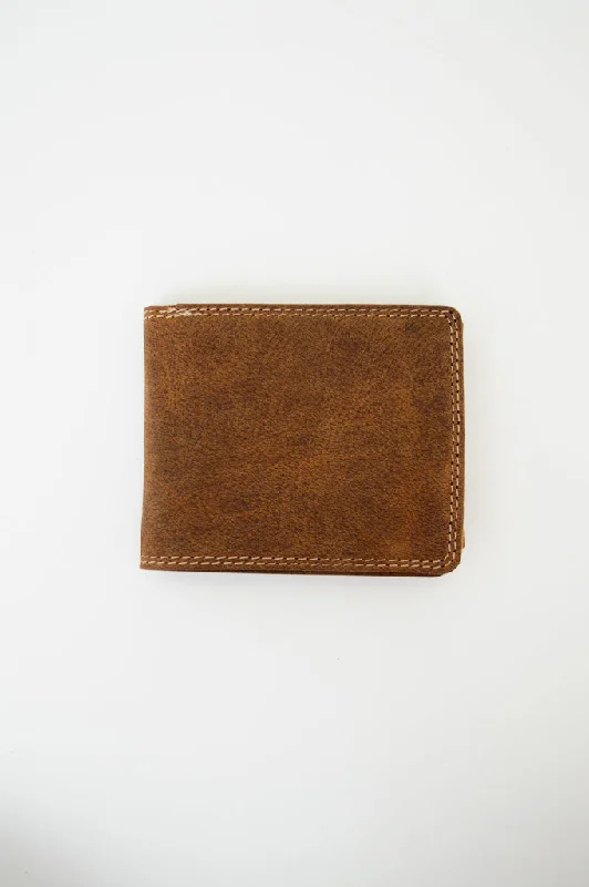 Adrian Klis 233 Bill Fold, Buffalo Leather