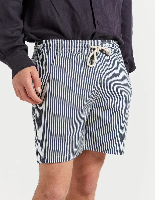 Santa Fe Weekend Short - Navy/Ivory