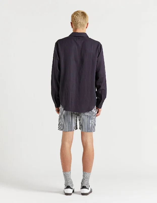 Santa Fe Weekend Short - Navy/Ivory