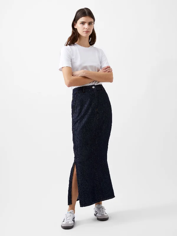 Finley Denim Maxi Skirt