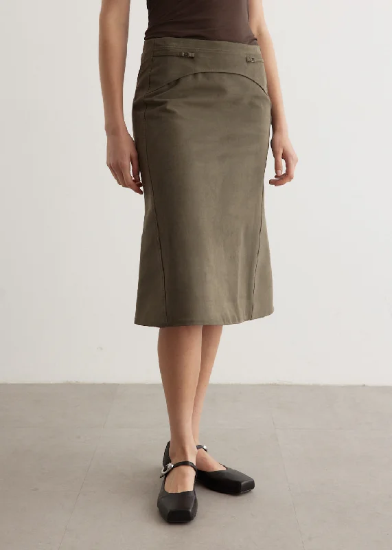 Suede Mermaid Skirt