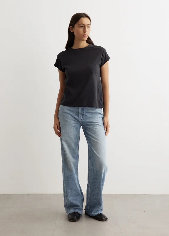 Slub Pleat T-Shirt