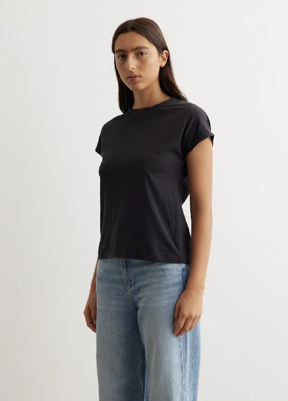 Slub Pleat T-Shirt