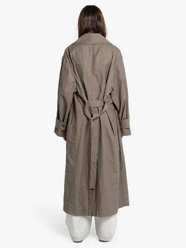 Layne Trench Coat - Canteen