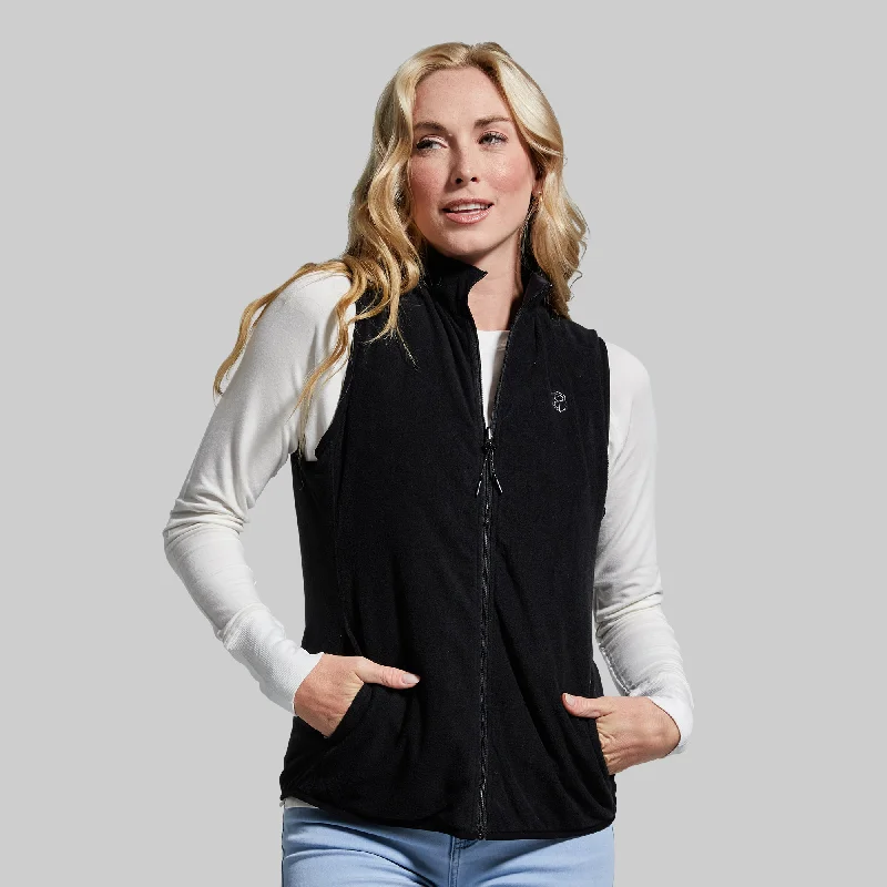 Breck Reversible Puffer Vest (Black)