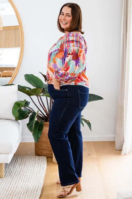 Angela Blouse Phoenix Multi