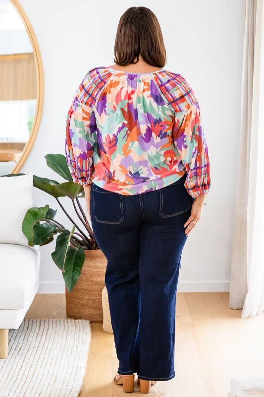 Angela Blouse Phoenix Multi