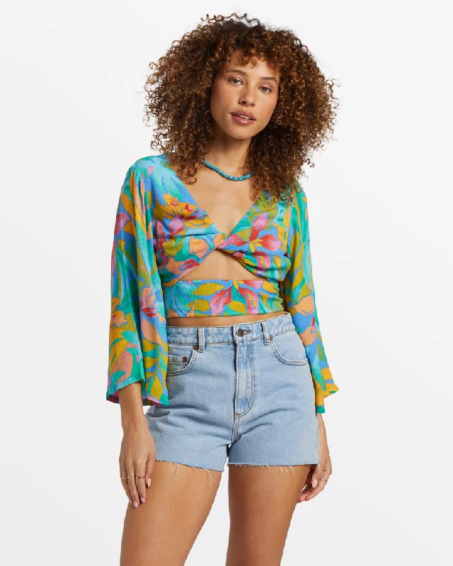 Billabong Summer Heat L/S Shirt-Marina