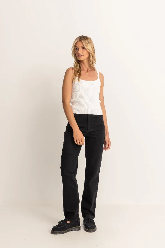 Dakota Straight Leg Jean Black