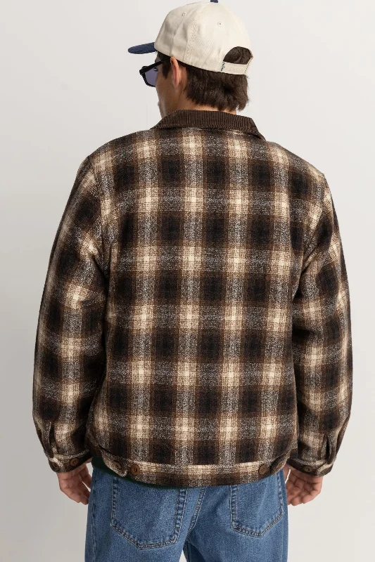 James Check Jacket Brown