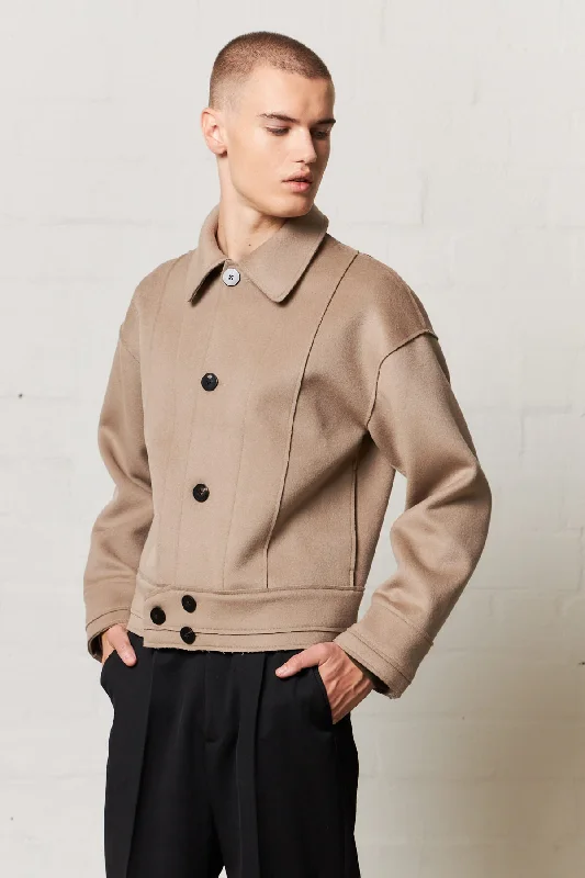 Short Jacket Beige