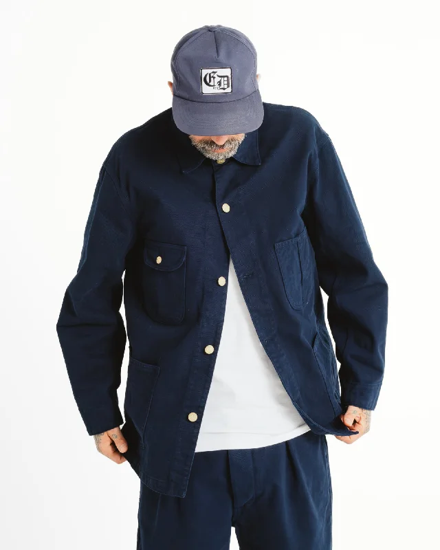 Alcatraz Jacket Brushed Twill Navy