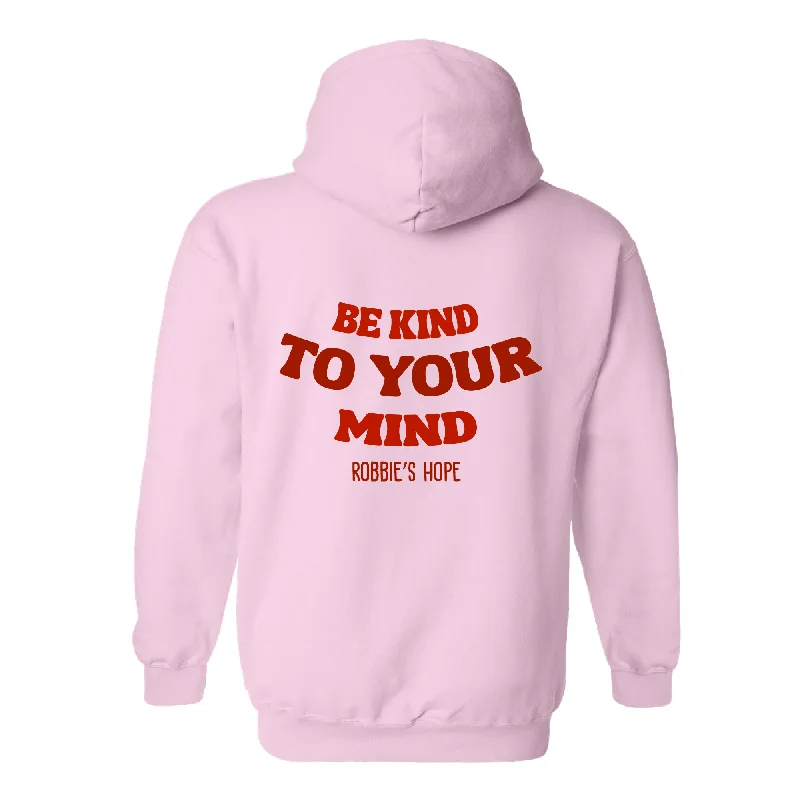 S / Light Pink w/ Red Text