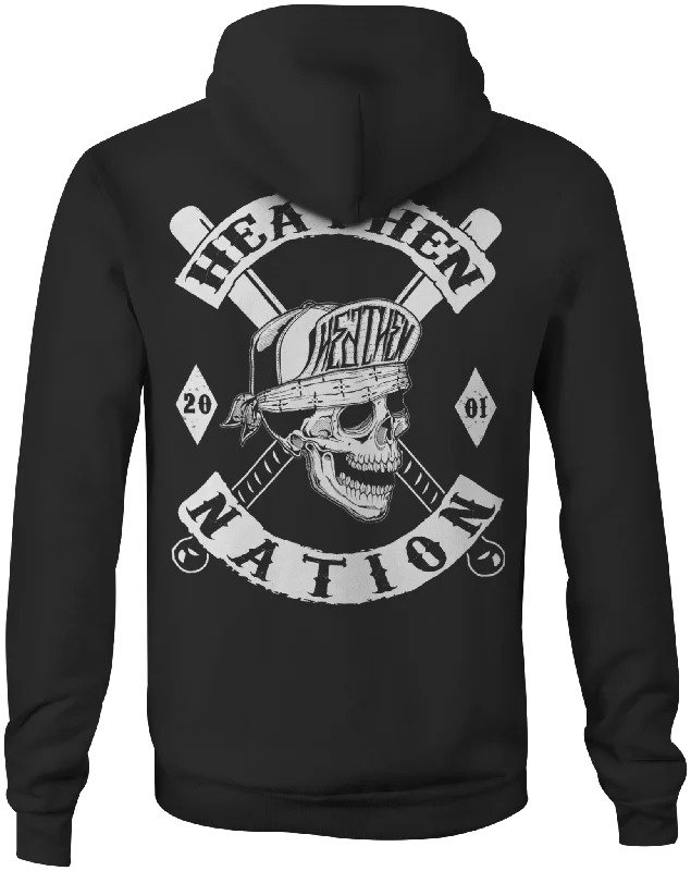 Men's Heathen Nation Zip Up Hoody