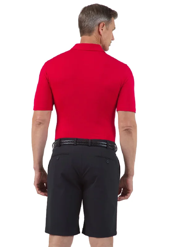 IBKUL Mens Polo Shirt - Red