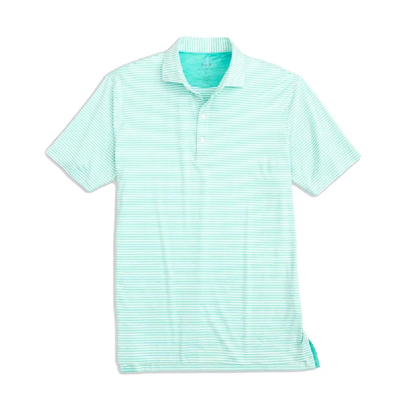 Johnnie-O Seymour Striped Polo Shirt - Caicos