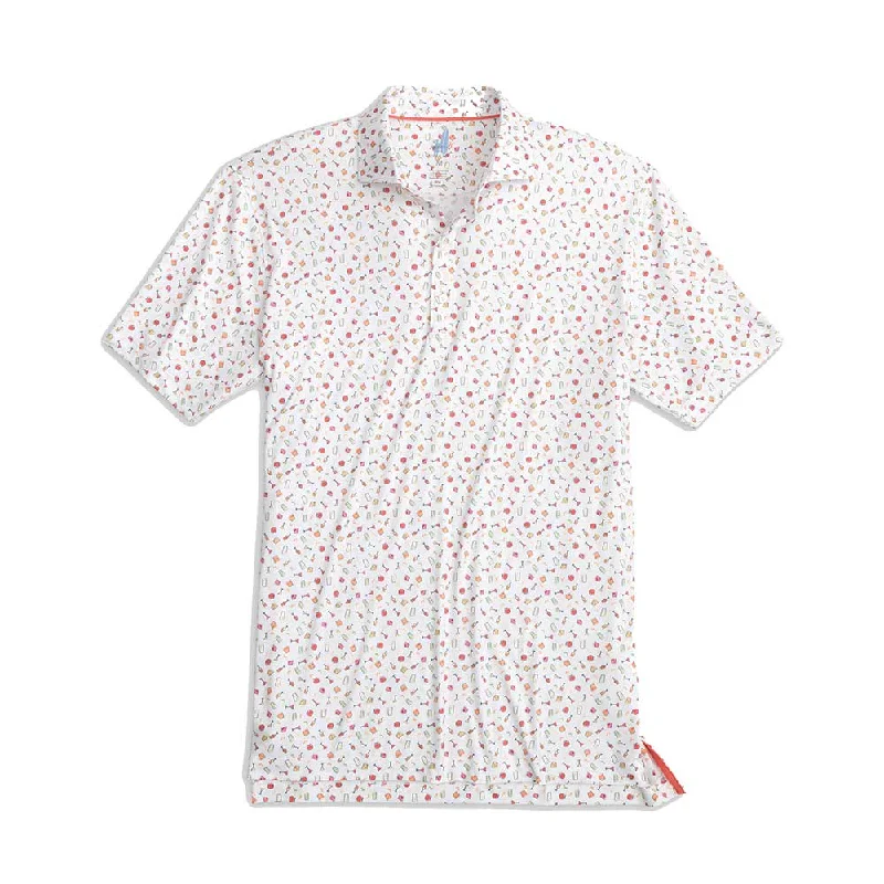 Johnnie-O Shaken Polo Shirt - White