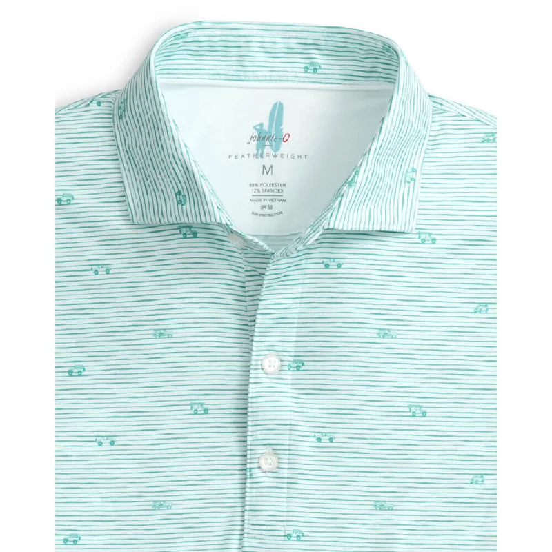 Johnnie-O Willy Featherweight Polo Shirt - Green Grass