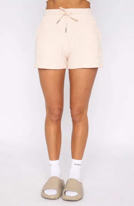 New Location Waffle Shorts Oatmeal