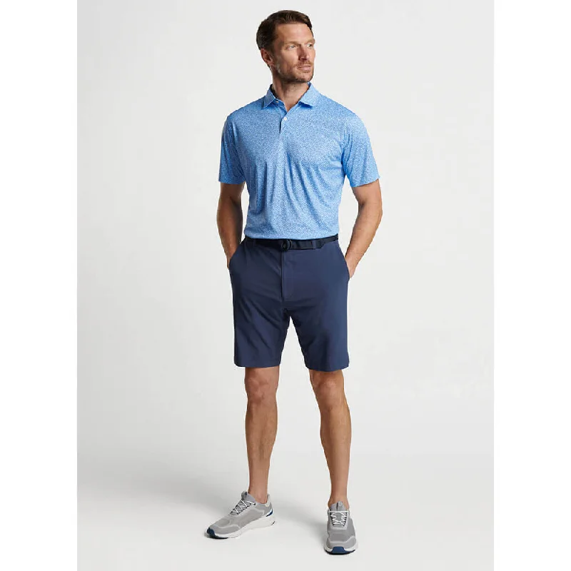 Peter Millar Featherweight Royal Flush Polo Shirt - Cottage Blue