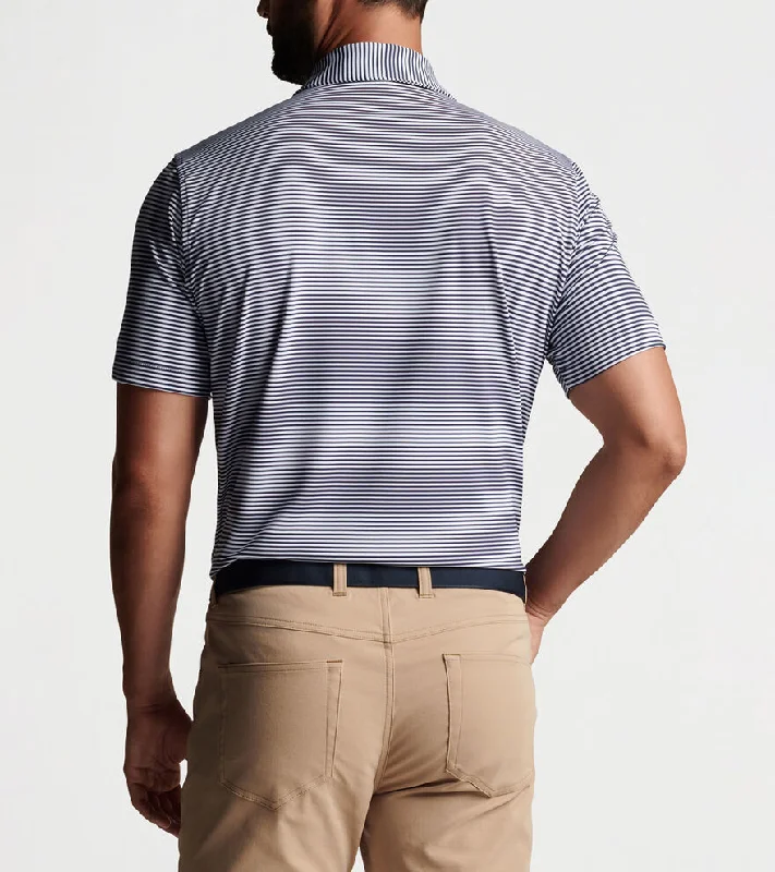 Peter Millar Hales Performance Polo Shirt - Navy*