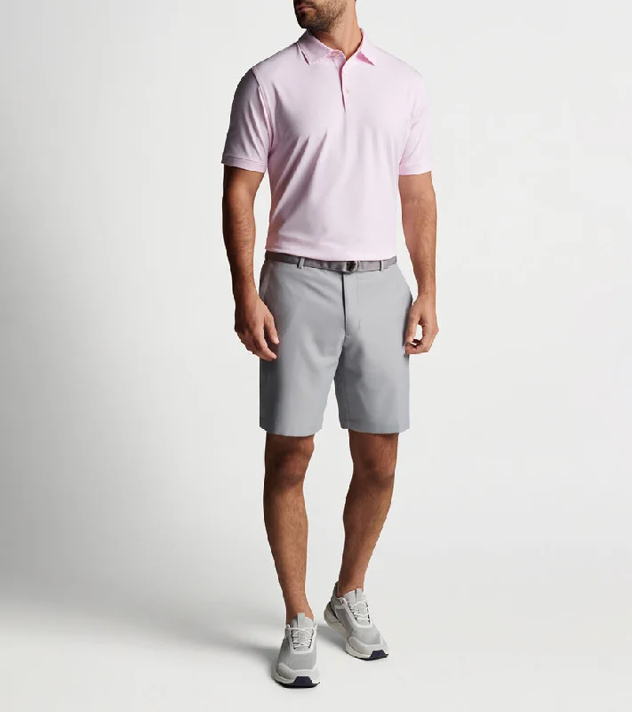 Peter Millar Jubilee Performance Stripe Polo Shirt - Palmer Pink*