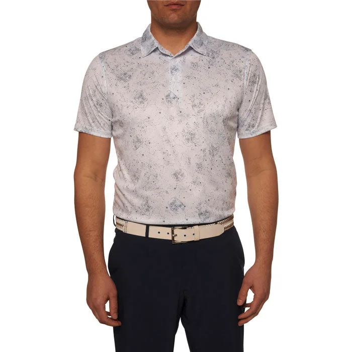 Robert Graham Constellation Performance Classic Fit Polo Shirt - White