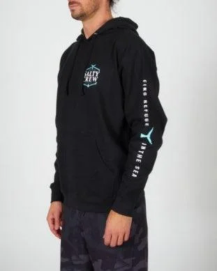 SkipJack Hood Fleece - Black