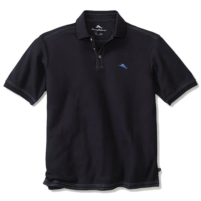 Tommy Bahama IslandZone Big & Tall Emfielder 2.0 Polo Shirt - Black