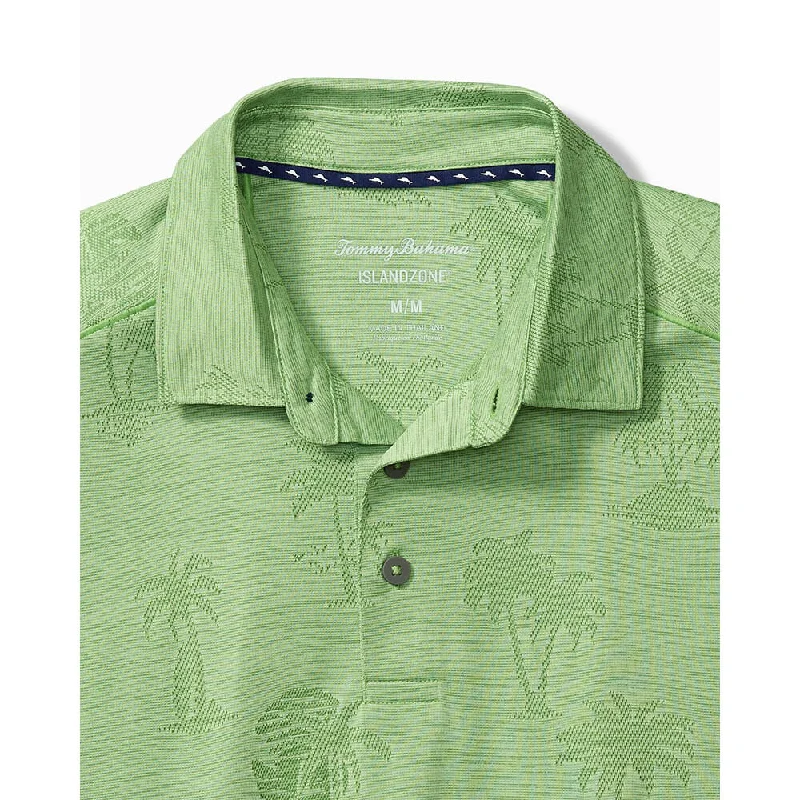 Tommy Bahama Islandzone Palm Coast Palmera Polo Shirt - Dark Caicos