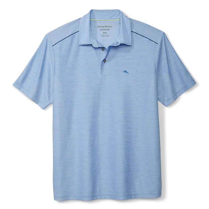 Tommy Bahama IslandZone Palm Coast Polo Shirt - Lt Sky