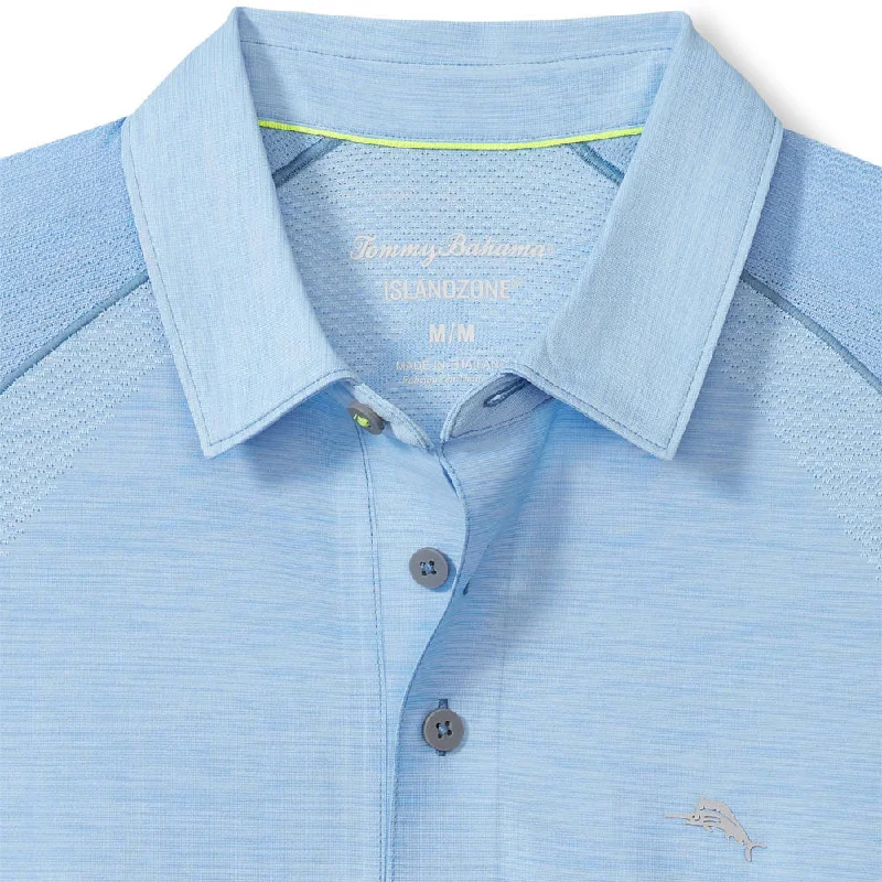 Tommy Bahama Islandzone Performance Palm Coast Polo Shirt - Light Sky*